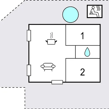 2 Bedroom Cozy In * Kruså